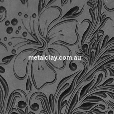 Texture Tile - Hibiscus Embossed